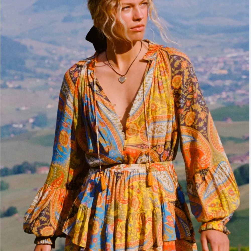 SPELL BELLADONNA blouse paisley BOHO